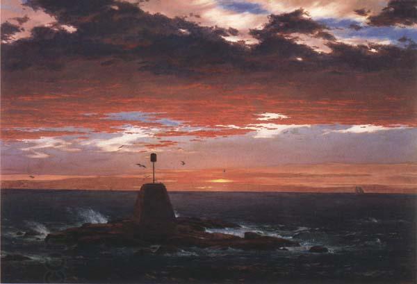 Frederic E.Church Beacon,off Mount  Desert Island China oil painting art